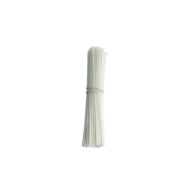 Waxed wick without metal... 2