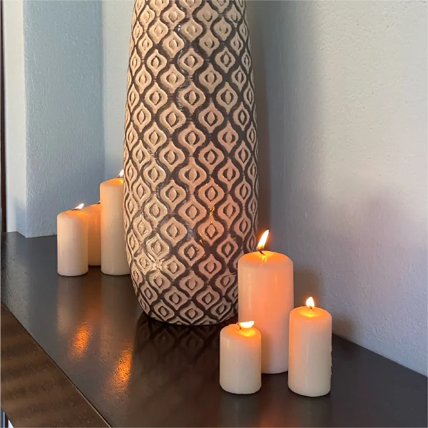 Pillar Candles 4 ø x 6 cm.... 2
