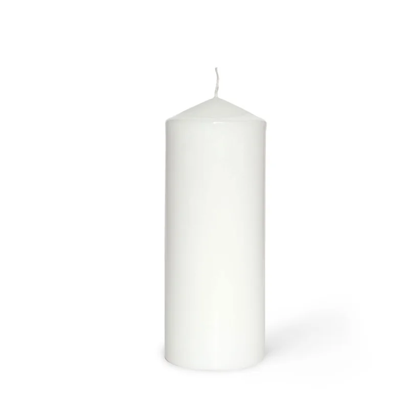 Pillar Candles 8 ø x 20 cm. Height - 6 units box