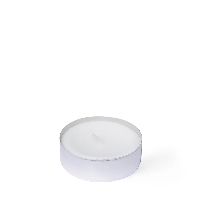 Maxi velas de Té 10 hs. - Caja de 144 unidades