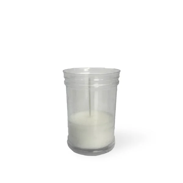 Vela Vaso Plástico 10 Hs. -...