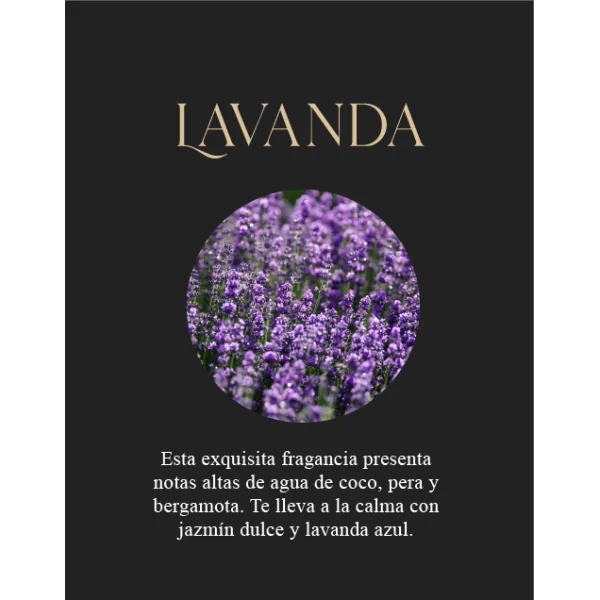 Vela vegetal perfumada Med. 230 Grs.