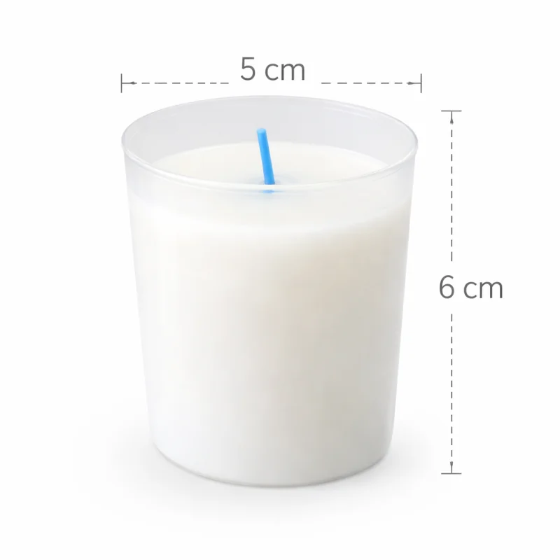 Candle in plastic cup 24 hr. - 192 units box
