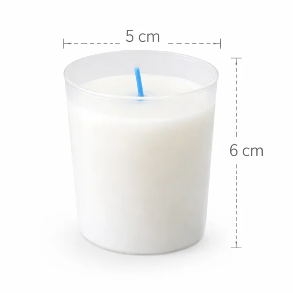 Candle in plastic cup 24 hr. - 192 units box