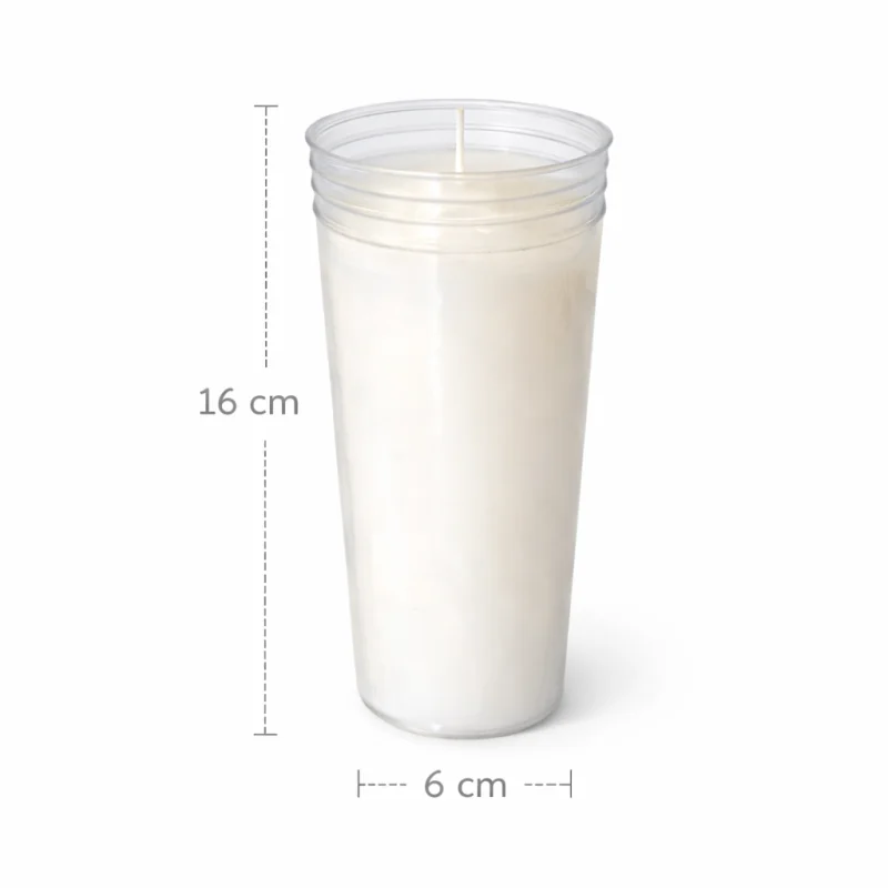 144-Hour Plastic Cup Candle — Box of 30 Units