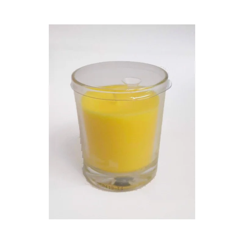Citronella Glass candle 28 hr. - 6 units box