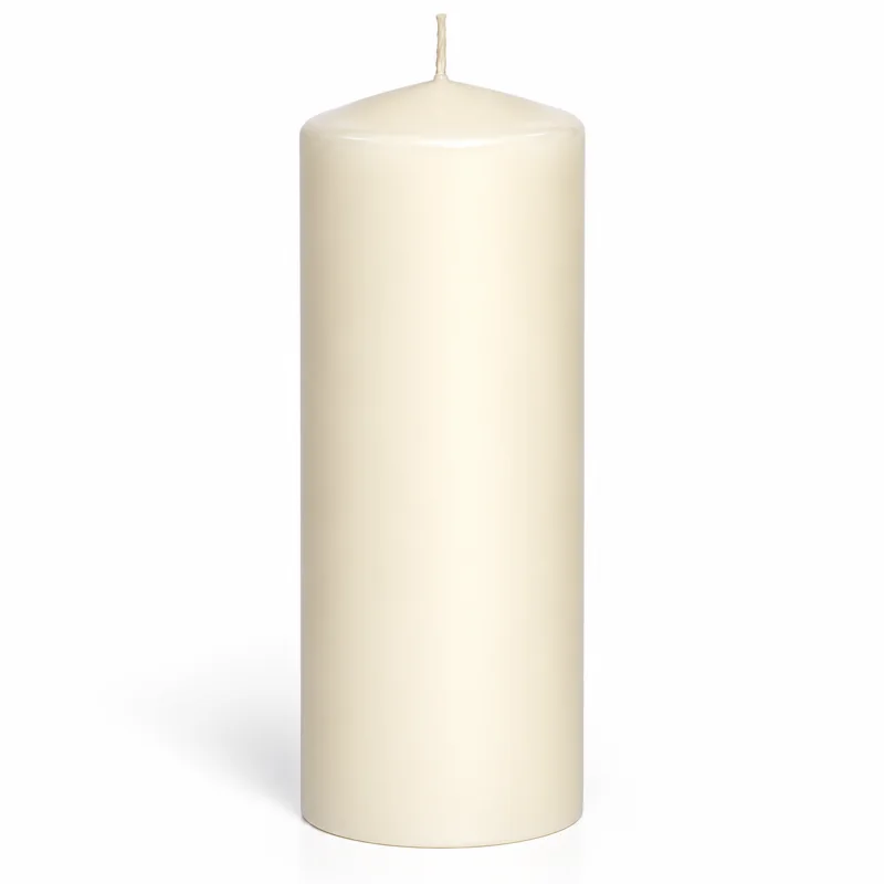 Velas cilíndricas 8 ø x 25 cm. Alto - Caja de 6...