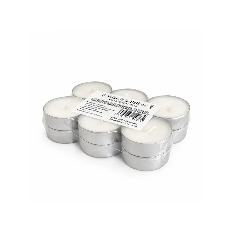 Maxi velas de Té 10 hs. - Caja de 144 unidades