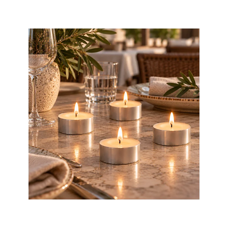 Tea lights 8 hr. - 600 units box