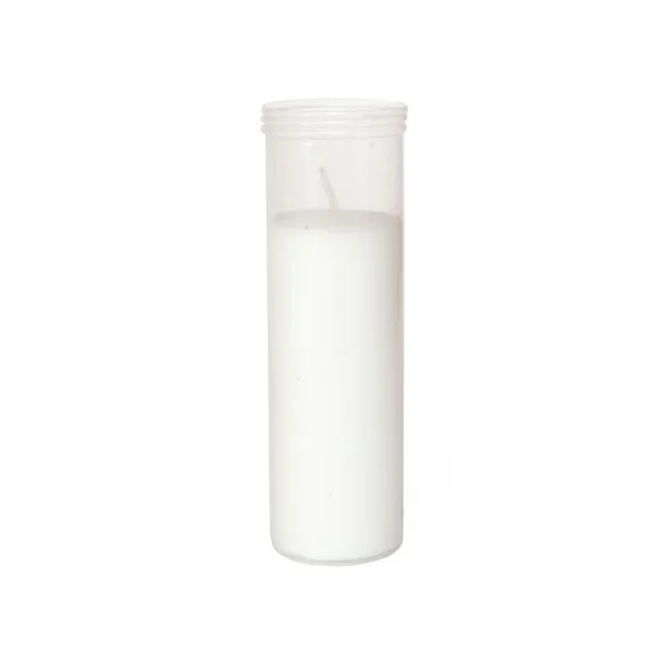 plastic container candles