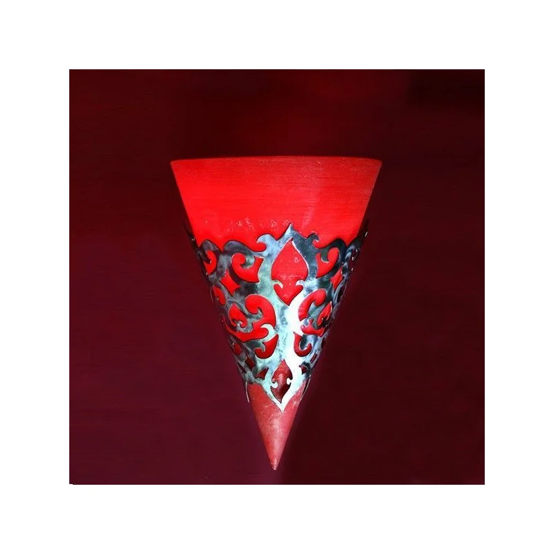 Cono pared tribal hecho a mano