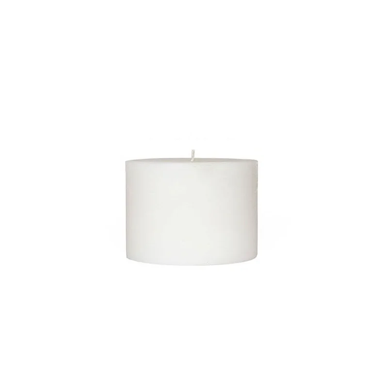 Rustic cylindrical candle 15 Ø X 10 cm. Height