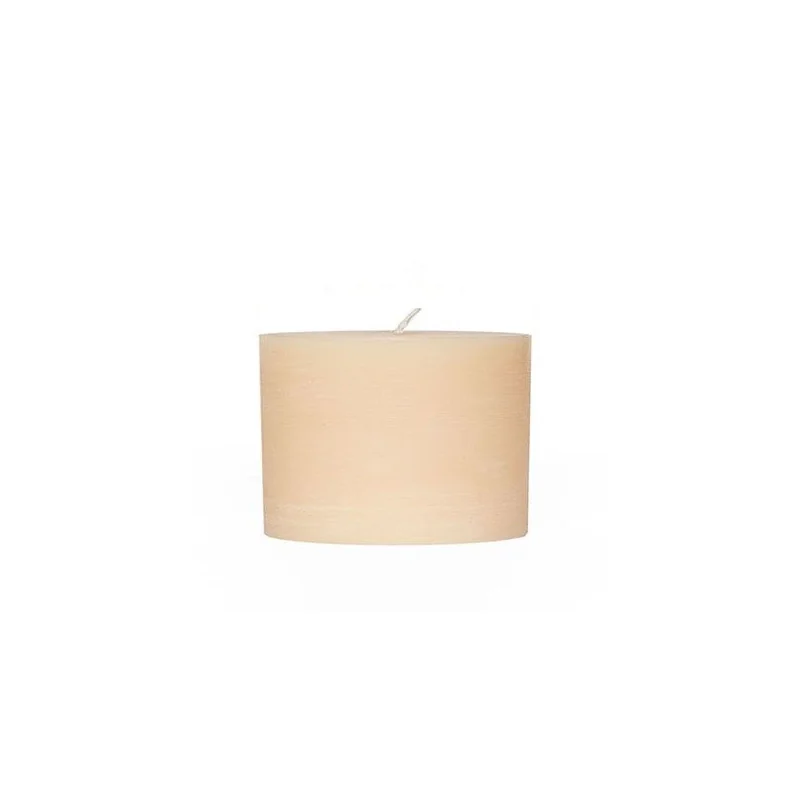 Rustic cylindrical candle 15 Ø X 10 cm. Height
