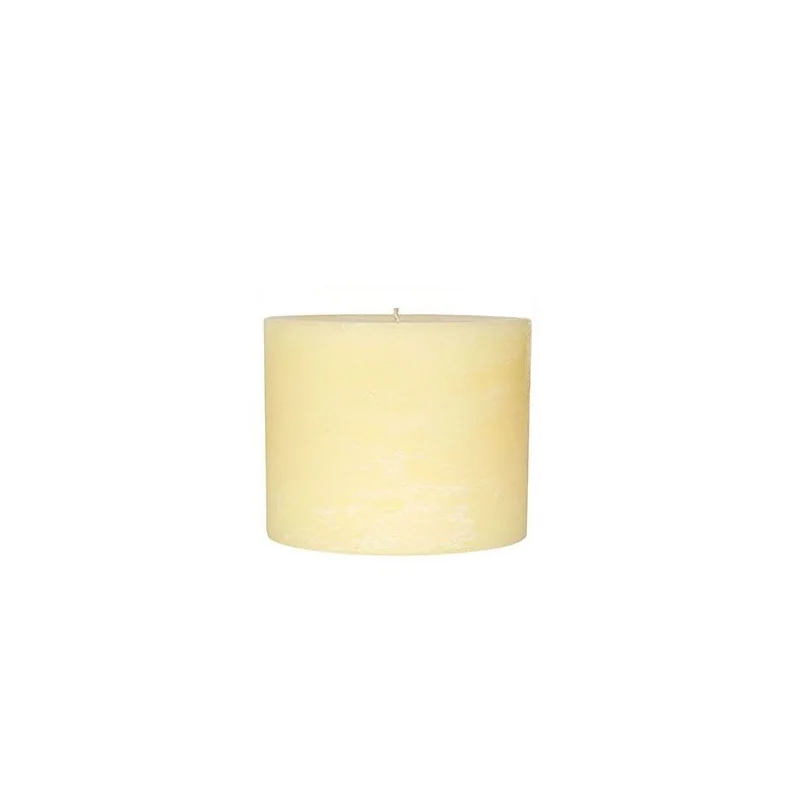 Rustic cylindrical candle 15 Ø X 10 cm. Height