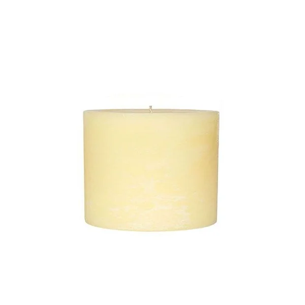 Rustic cylindrical candle 15 Ø X 10 cm. Height