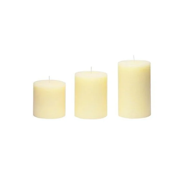large cylindrical candles