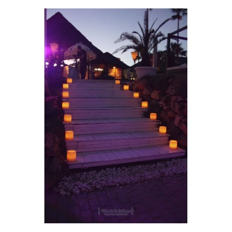 velas redondas huecas